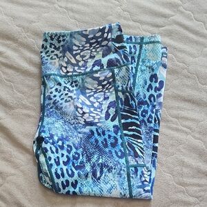 Constantly Varied Gear Blue Patterned Leggings